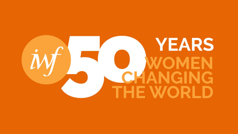 50 Years of Women Changing the World Logo