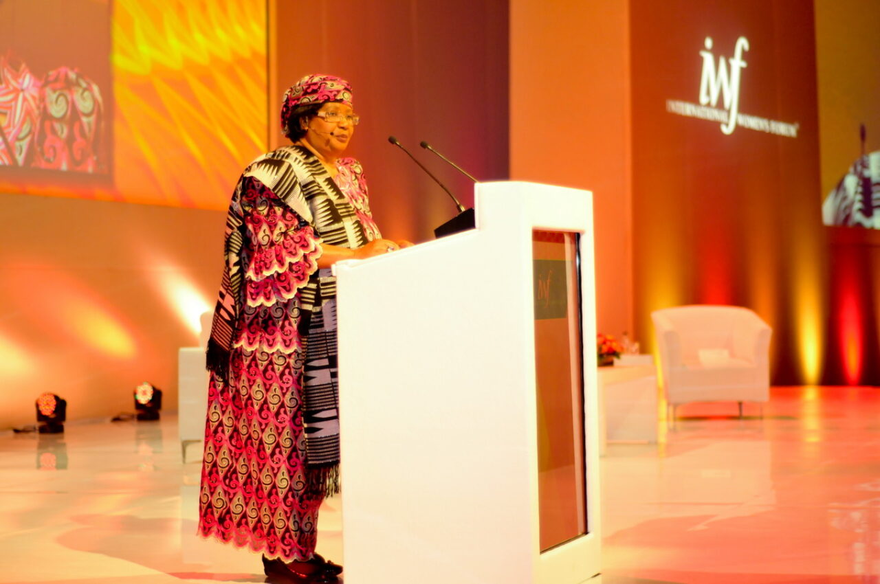 2015 Johannesburg, South Africa: H.E. Dr. Joyce Banda, former President of the Republic of Malawi