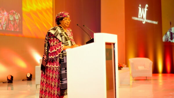 2015 Johannesburg, South Africa: H.E. Dr. Joyce Banda, former President of the Republic of Malawi