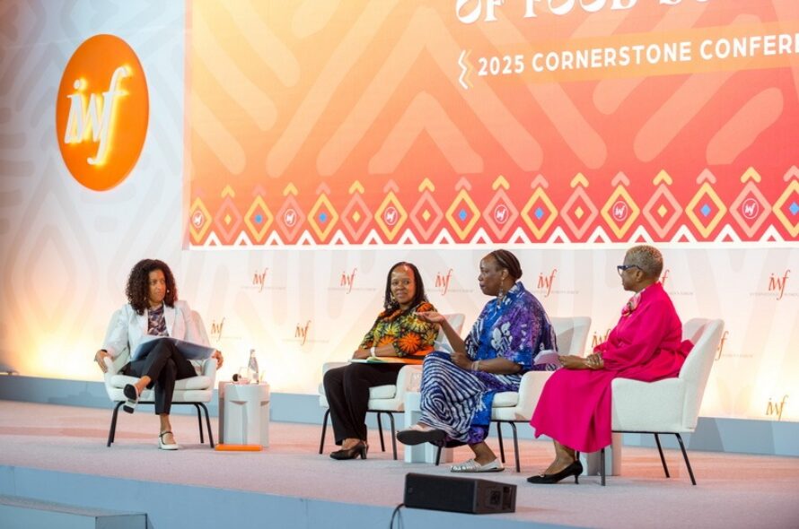 Our Daily Bread: The Challenge of Food Security Bongiwe Njobe, Board Chairperson, Forum for Agricultural Research in Africa (FARA); Dr. Wanjiru Kamau-Rutenberg, Africa Managing Director, Alliance of Bioversity International and CIAT; Barbara Clemens, Representative and Country Director, World Food Programme, Zimbabwe. Moderated by: Dominique Anglade, Executive Director and Professor of Practice, HEC Executive Education; Former elected official (IWF Canada)